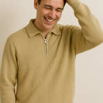 Francisco - Gola Polo Zíper Ajustável masculino