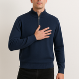 Pullover de Malha - Meio Zíper masculino