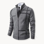 Sweater de Malha - Fecho Frontal Total masculino