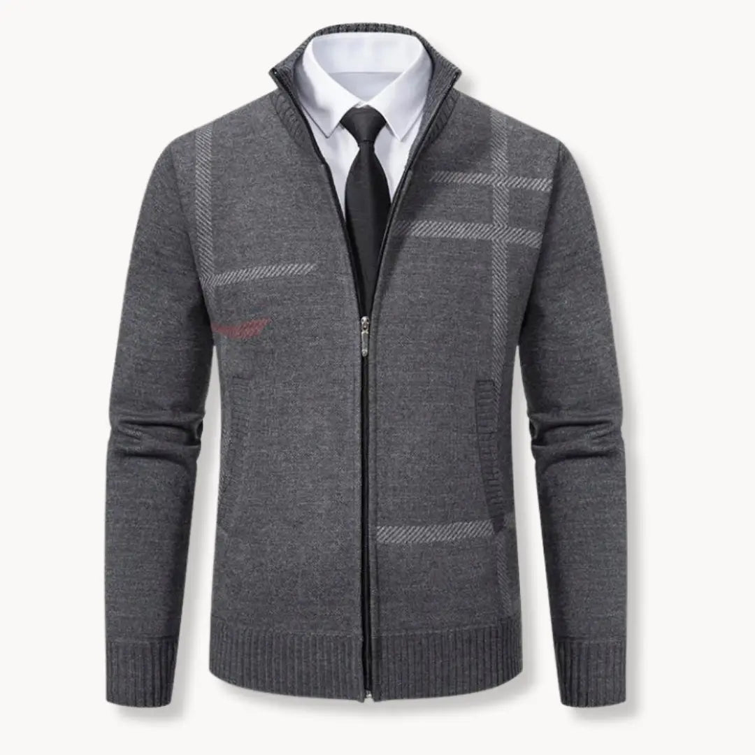 Sweater de Malha - Fecho Frontal Total masculino