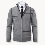 Sweater de Malha - Fecho Frontal Total masculino