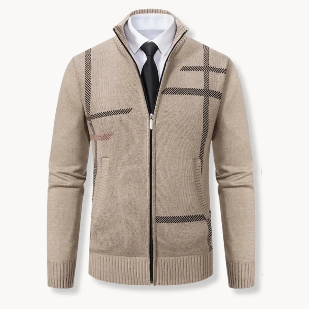 Sweater de Malha - Fecho Frontal Total masculino