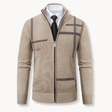 Sweater de Malha - Fecho Frontal Total masculino