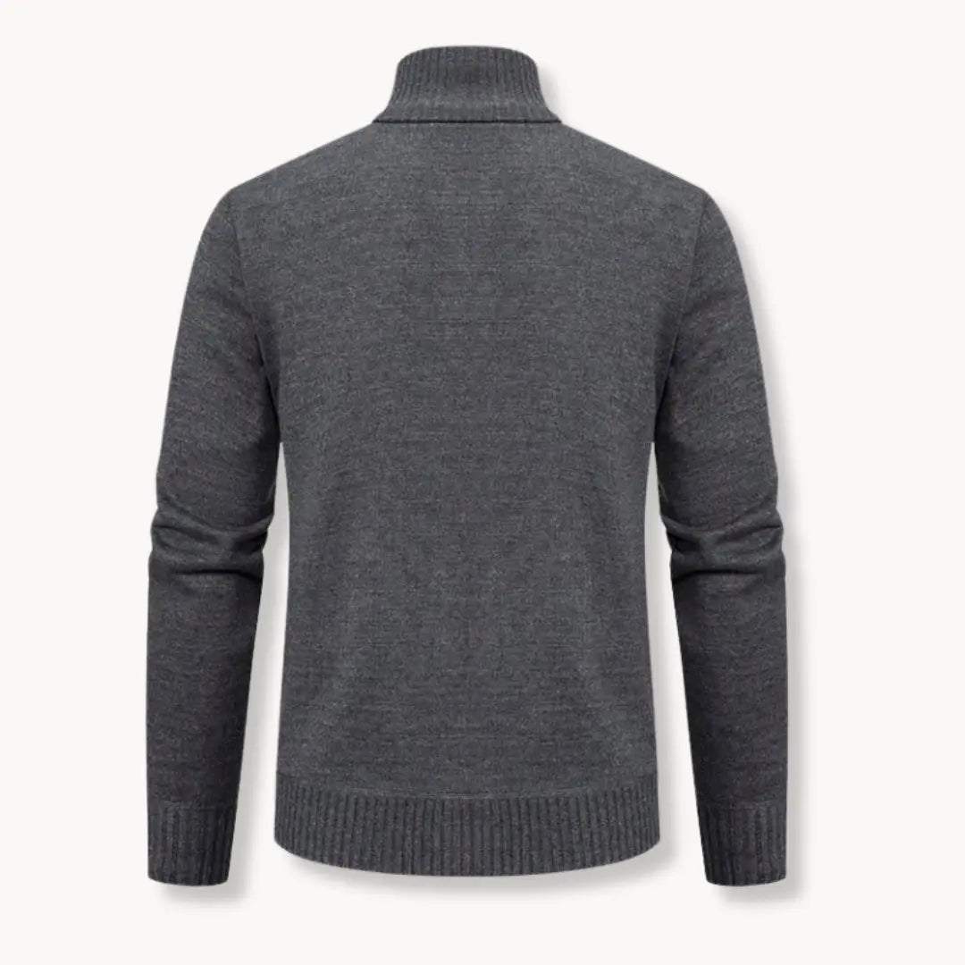 Sweater de Malha - Fecho Frontal Total masculino