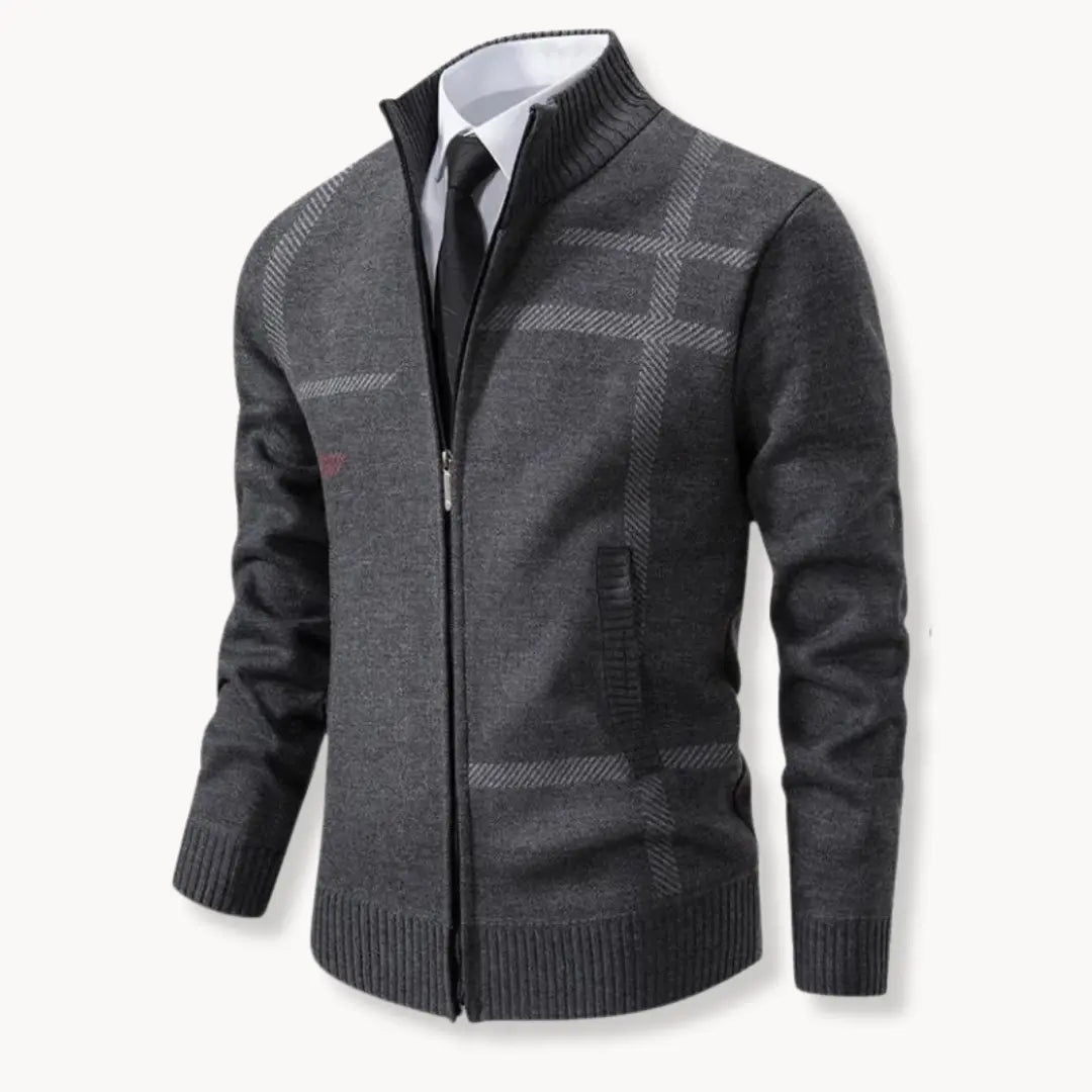 Sweater de Malha - Fecho Frontal Total masculino