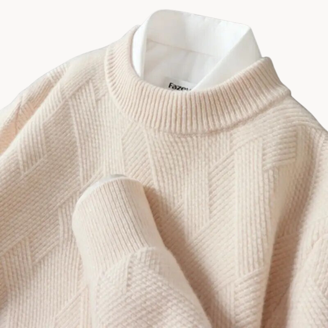 Valentino - Sweater de Malha Jacquard masculino