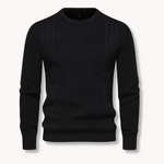 João - Sweater Tricô Patchwork masculino