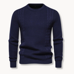 João - Sweater Tricô Patchwork masculino