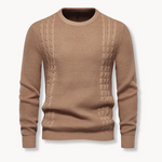João - Sweater Tricô Patchwork masculino