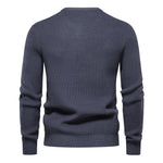 João - Sweater Tricô Patchwork masculino