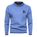 Sweater de Malha - Tecido de Mistura masculino
