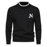 Sweater de Malha - Tecido de Mistura masculino
