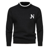 Sweater de Malha - Tecido de Mistura masculino