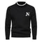 Sweater de Malha - Tecido de Mistura masculino
