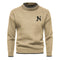 Sweater de Malha - Tecido de Mistura masculino