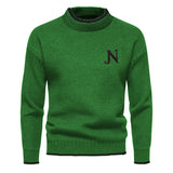 Sweater de Malha - Tecido de Mistura masculino