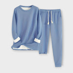 Conjunto de lã térmica feminino
