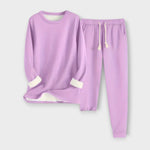 Conjunto de lã térmica feminino