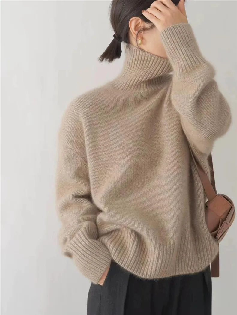 Isabel - Camisola de Inverno em Lã feminino