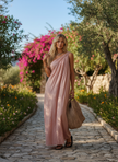 Allegra | Vestido maxi de um ombro
