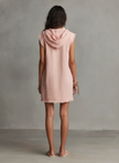Antonella | Vestido curto leve com capuz