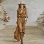 Vestido Maxi Chique feminino