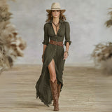 Vestido Maxi Chique feminino