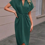 Vestido Midi Envelope feminino
