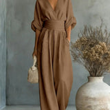 Bianca | Vestido Maxi Envolvente de Caimento Fluido