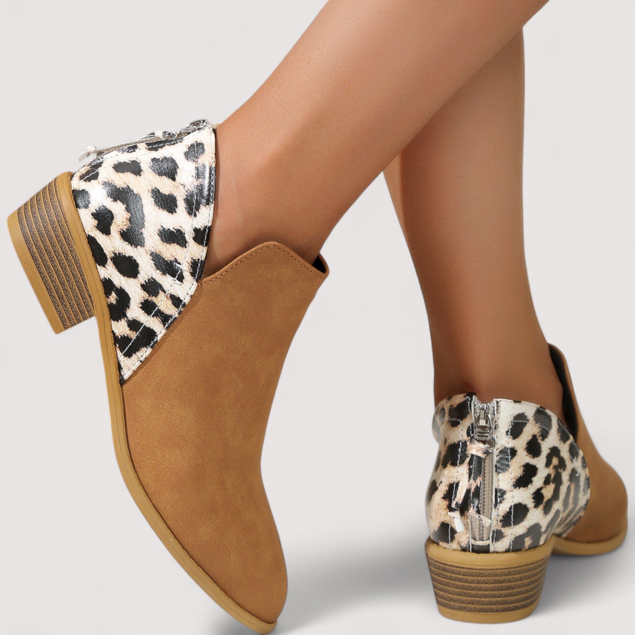 Botas de camurça elegantes feminino