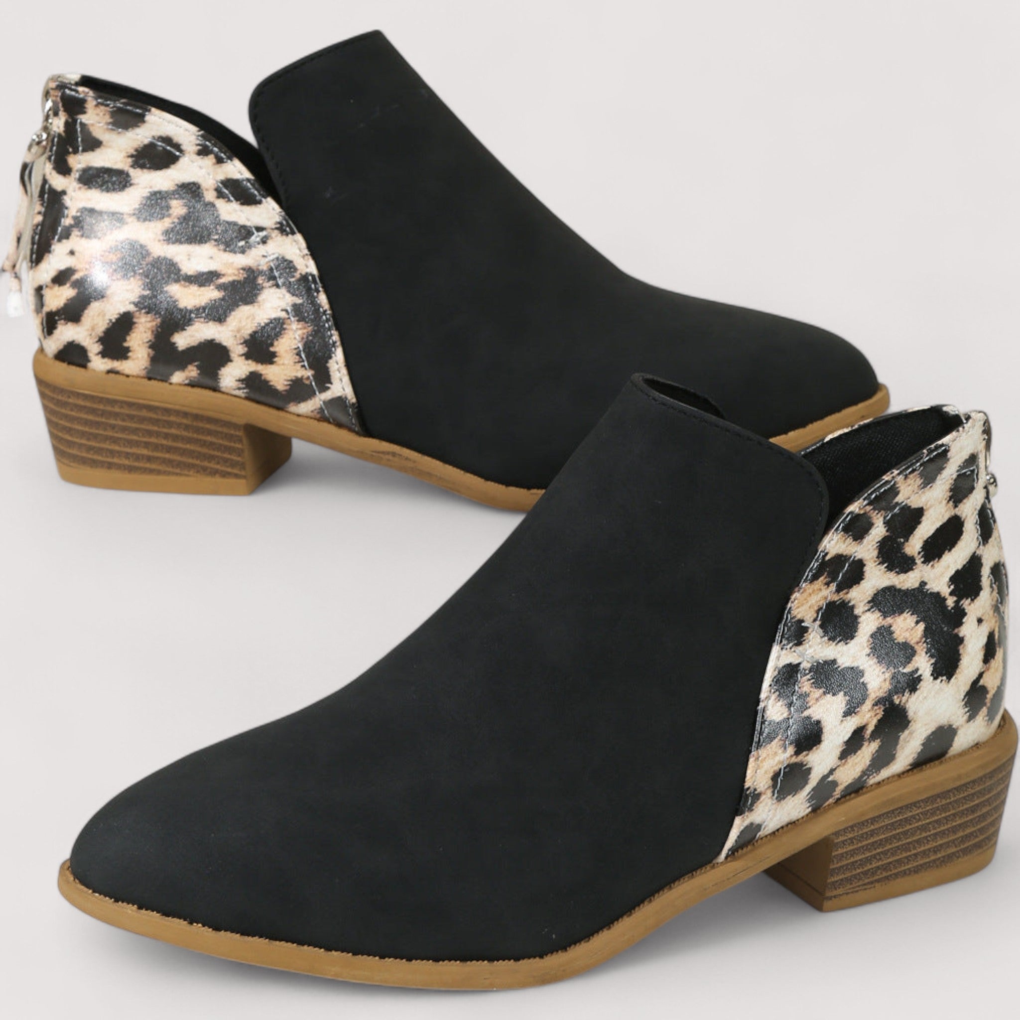 Botas de camurça elegantes feminino