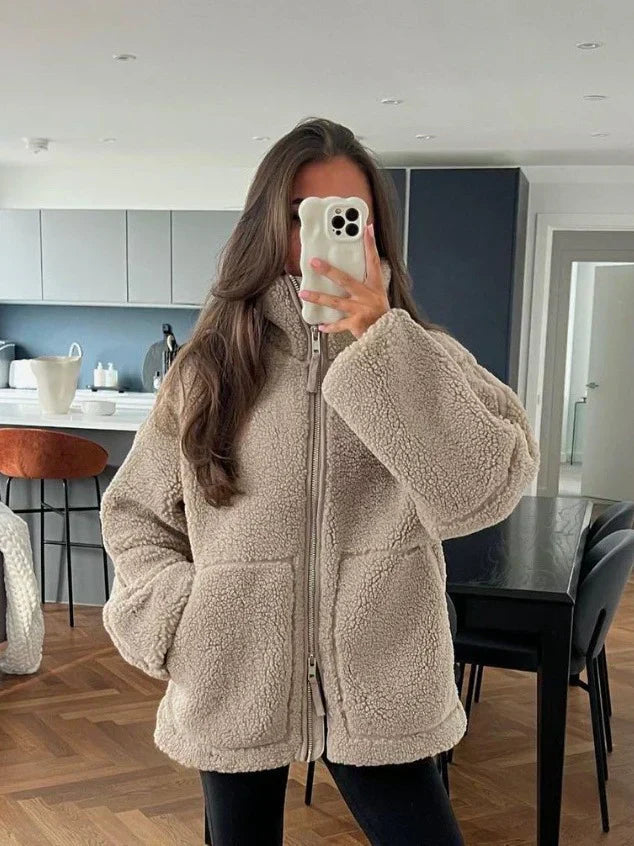 Casaco de Inverno Macio feminino