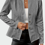 Blazer em linha atemporal feminino