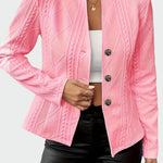 Blazer em linha atemporal feminino
