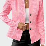 Blazer em linha atemporal feminino