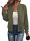 Casaco bomber estruturado feminino