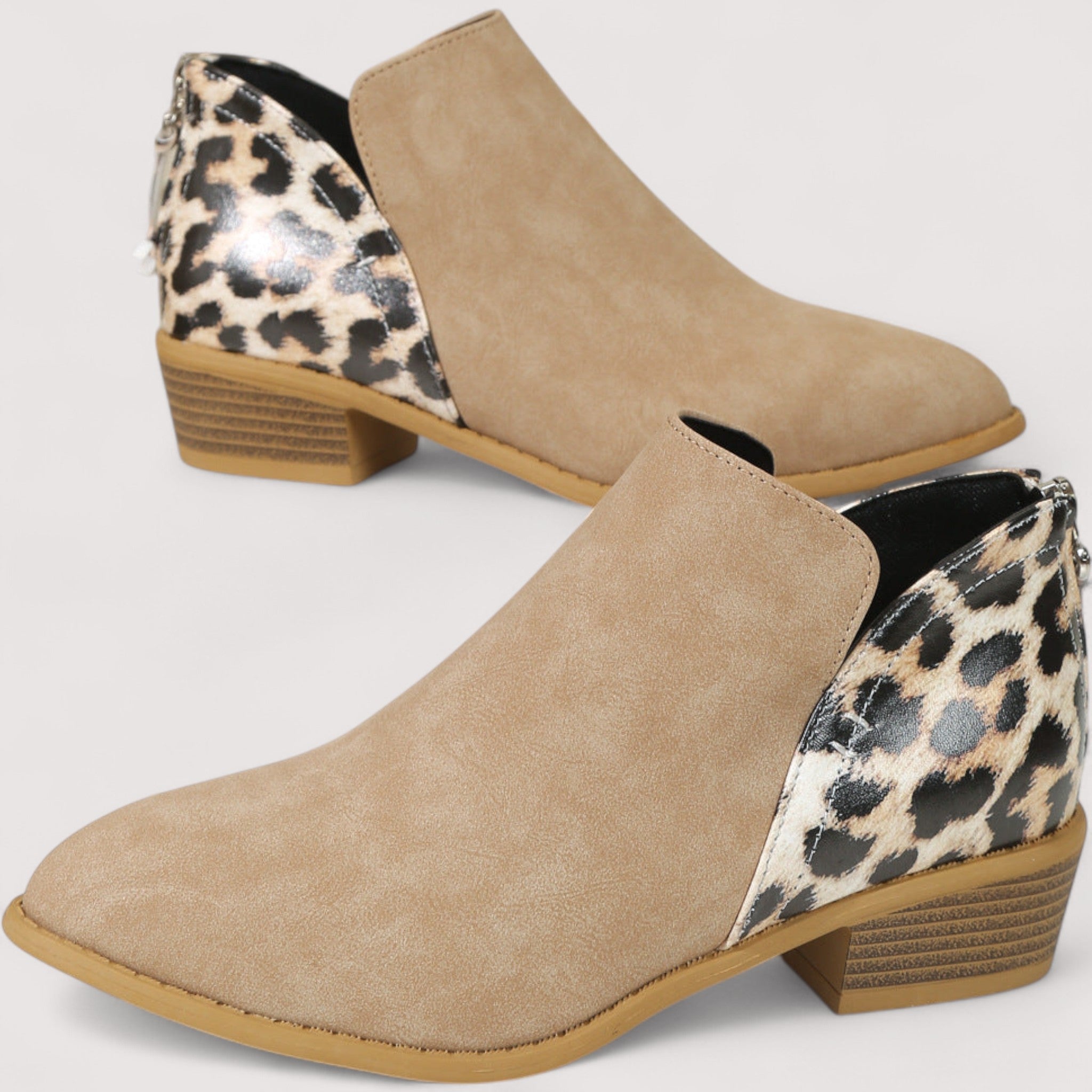 Botas de camurça elegantes feminino