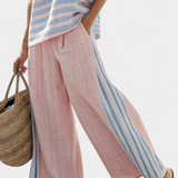 Conjunto De Linho Bambu Rosa feminino