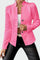 Blazer em linha atemporal feminino