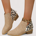 Botas de camurça elegantes feminino