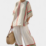 Conjunto Mediterrâneo Listras feminino