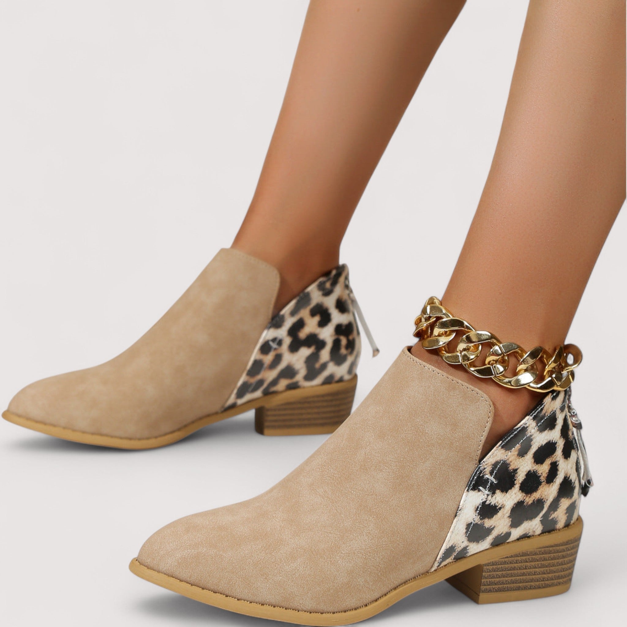 Botas de camurça elegantes feminino