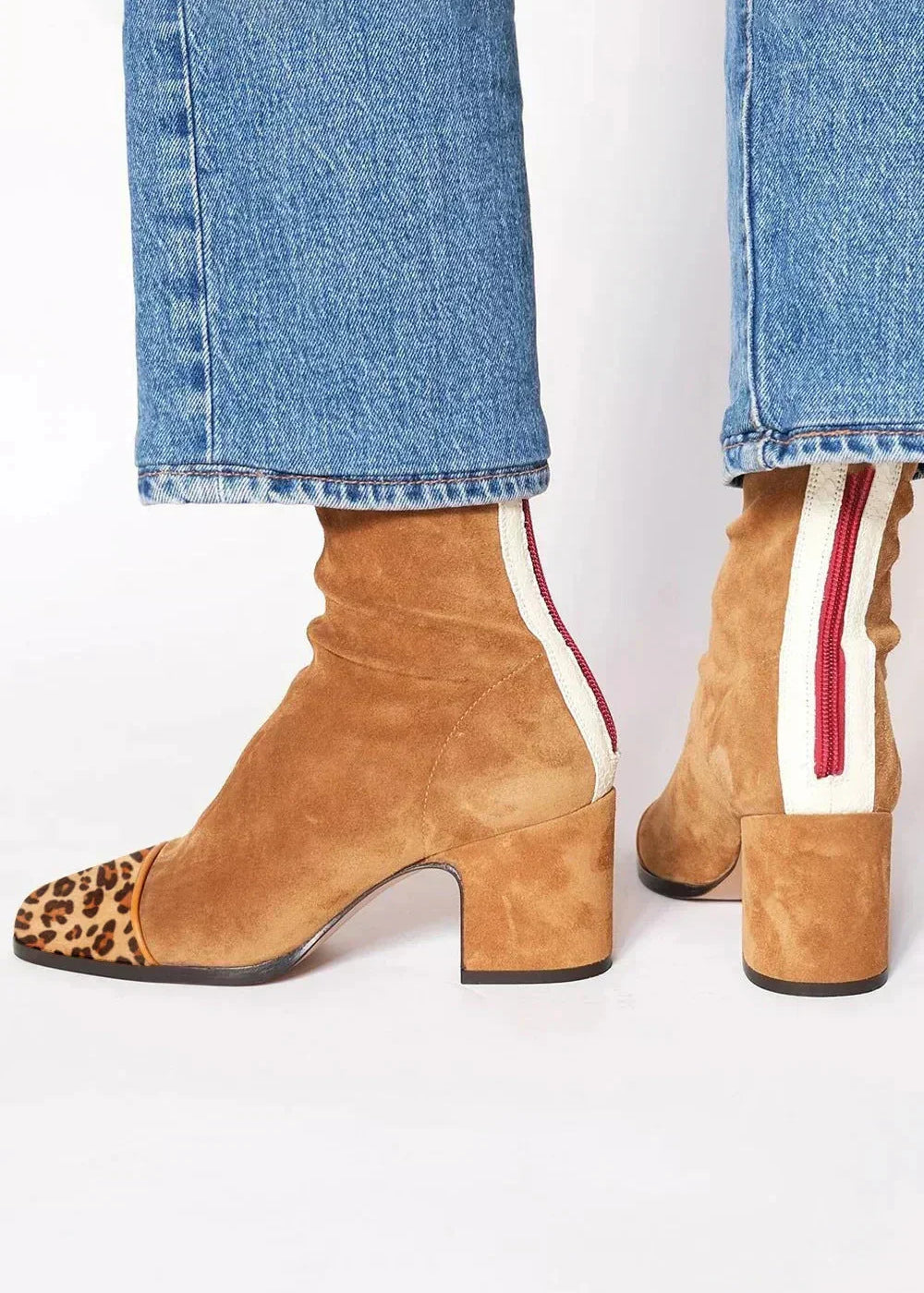 Renata – Botins elegantes de salto largo