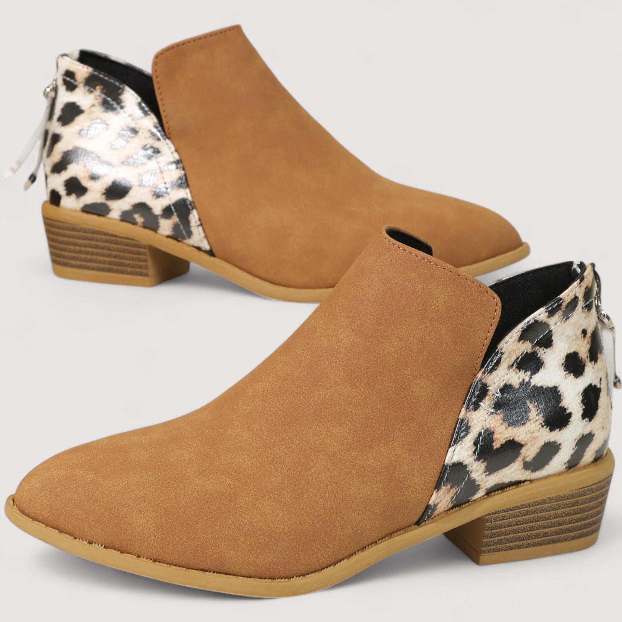 Botas de camurça elegantes feminino