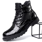 Botas em Couro de Crocodilo masculino