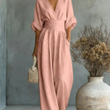 Bianca | Vestido Maxi Envolvente de Caimento Fluido