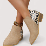Botas de camurça elegantes feminino
