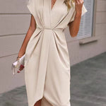 Vestido Midi Envelope feminino