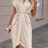 Vestido Midi Envelope feminino