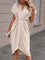 Vestido Midi Envelope feminino